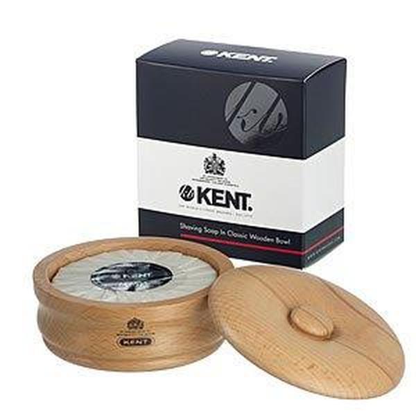 GB Kent Beech Wood Bowl and Luxury Shaving Soap