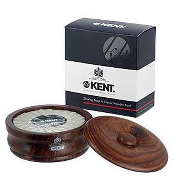 GB Kent Oak Wood Bowl and Luxury Shaving Soap