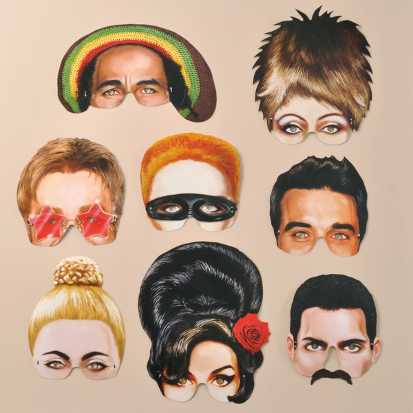 Musical Icons Masks