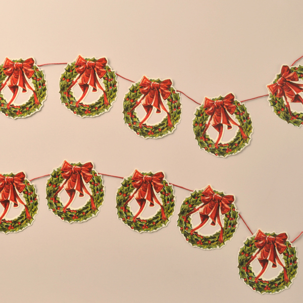 Christmas Wreath Garland