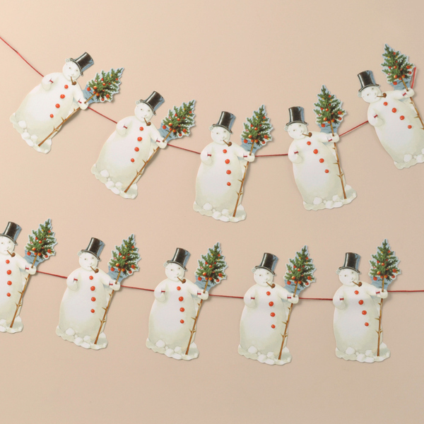 Snowman Garland