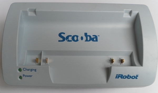 Irobot Scooba external battery cradle charging base dock