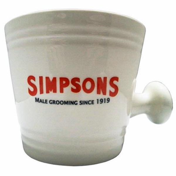 Simpsons Cream Shaving Mug (Large)