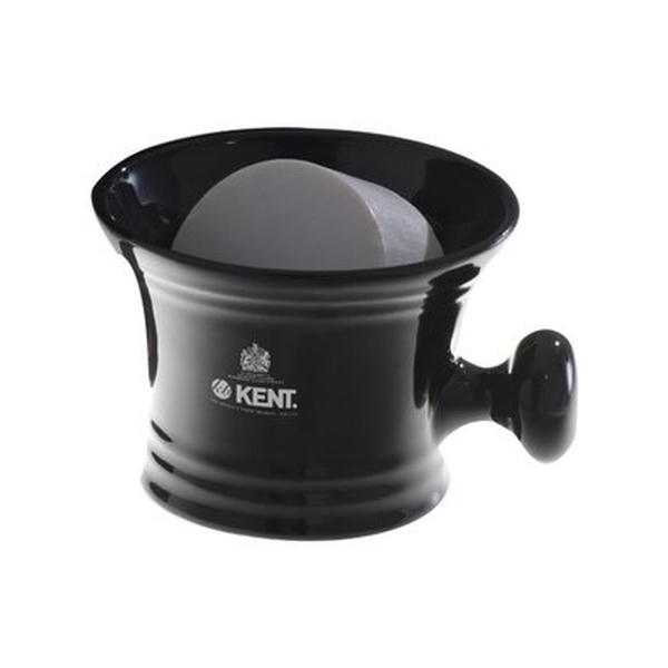GB Kent Black Shaving Mug and Soap