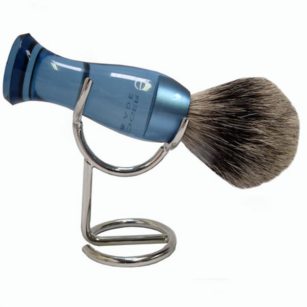 Il Ceppo Nickel Shaving Brush Stand