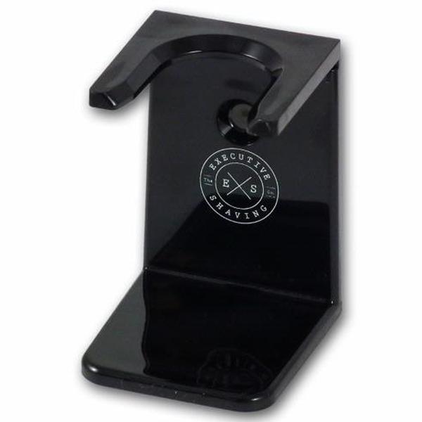 Executive Shaving Universal Shaving Brush Stand in Black