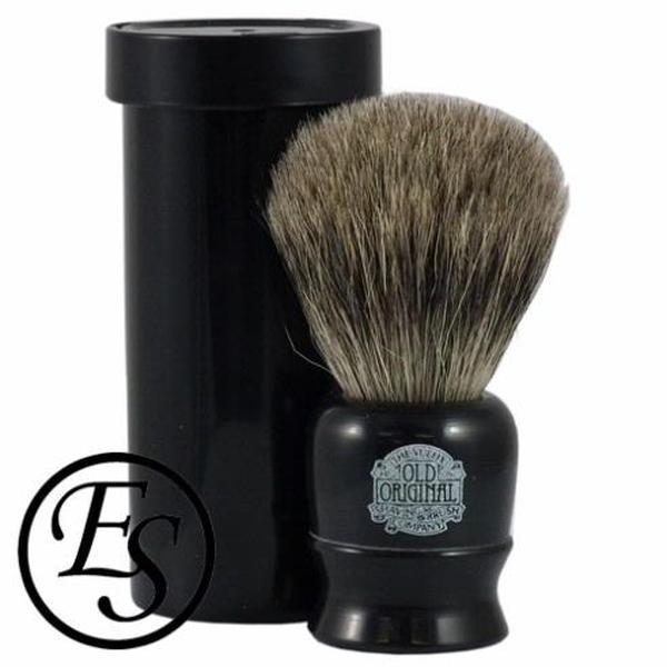 Vulfix Black Travel Shaving Brush