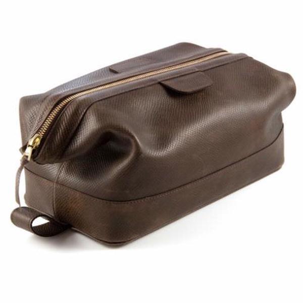 Daines and Hathaway Explorer Brown Wash Bag
