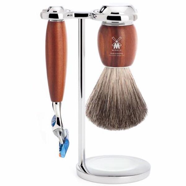 Muhle VIVO Plum Wood 3 Piece Fusion Set