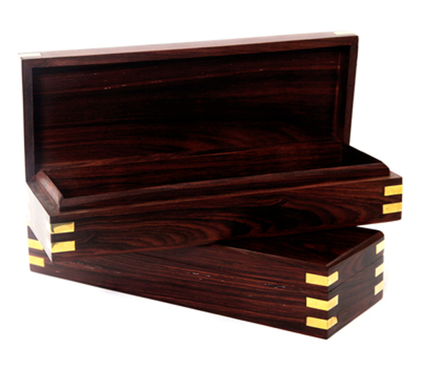 Executive Shaving Handmade Rosewood Shaving Storage Box