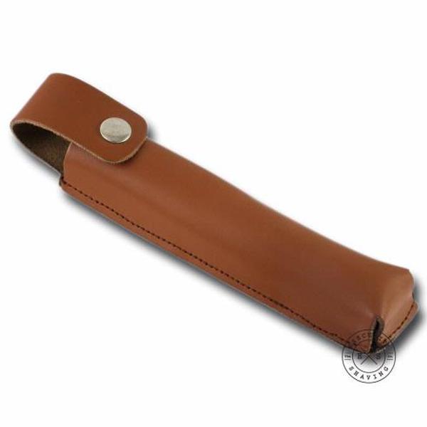 Executive Shaving Company Tan Leather Cut Throat Razor Pouch