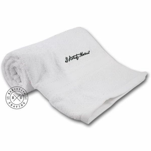 D.R. Harris White Shaving Towel