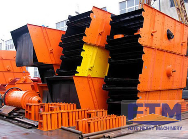 Gravel Vibrator Screen/Gold Ores Vibrating Screen