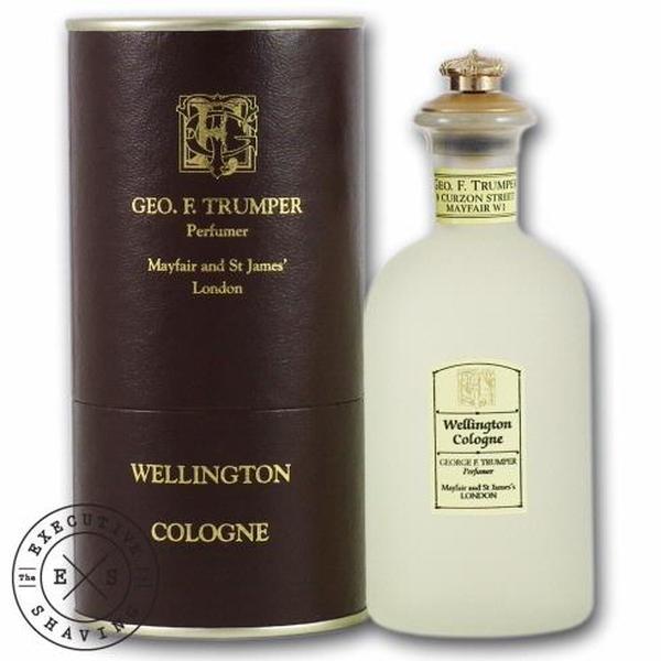 Geo F Trumper Wellington Cologne Glass Crown Topped Bottle (100ml)