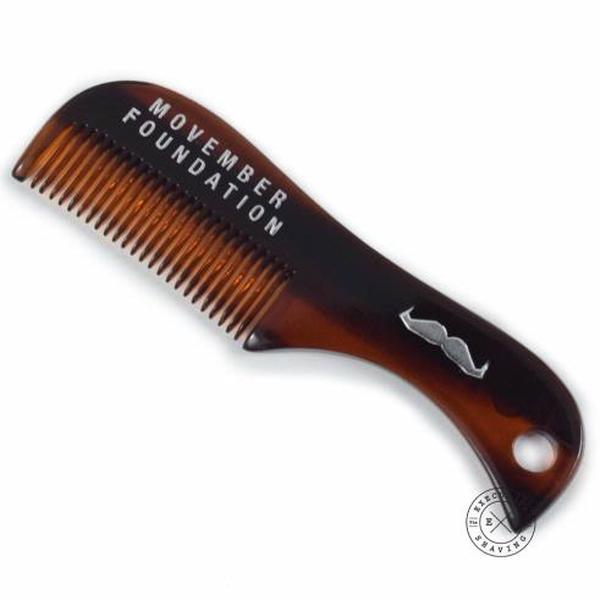GB Kent Small Movember Moustache & Beard Comb