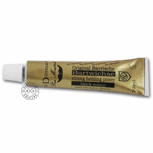 Dr Dittmar Moustache Wax With Black Colouring (20ml)