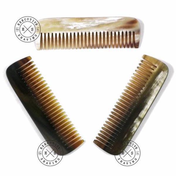 Dr Dittmar Mixed Colour Horn Beard and Moustache Comb