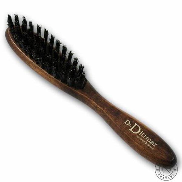 Dr Dittmar Natural Bristle Beard and Moustache Brush