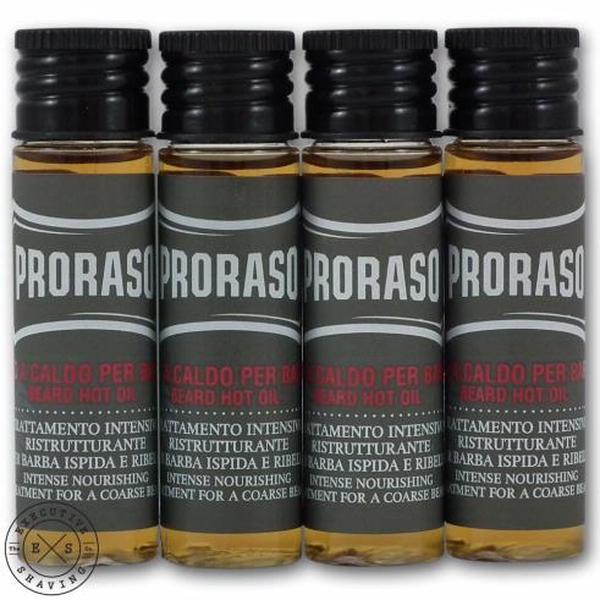 Proraso Hot Oil Beard Treatment (4x17ml)