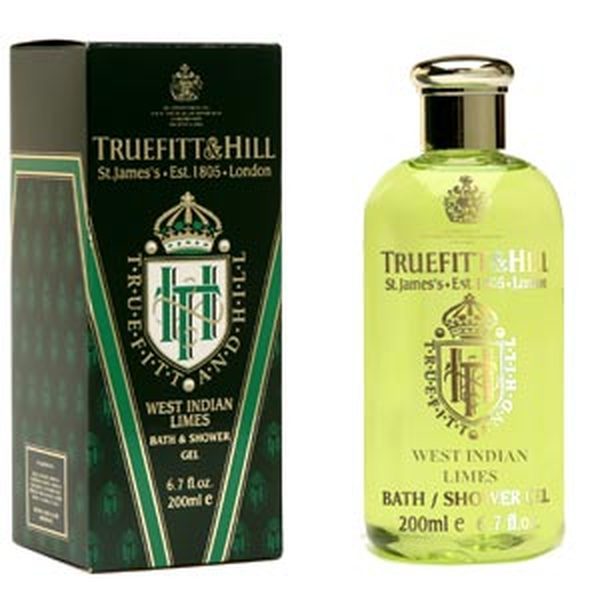 Truefitt and Hill West Indian Limes Bath and Shower Gel (200ml)
