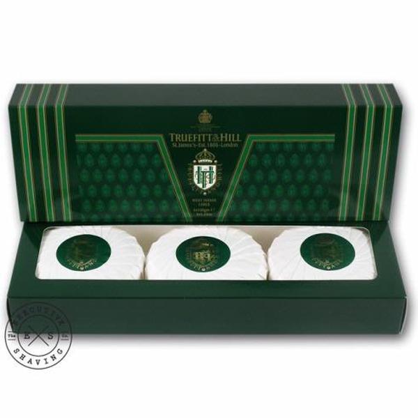Truefitt and Hill Limes Triple Soap Collection (3 x 150g)