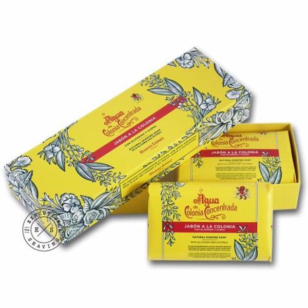 Agua de Colonia Concentrada Hand Soap by Alvarez Gomez (2x 125g)