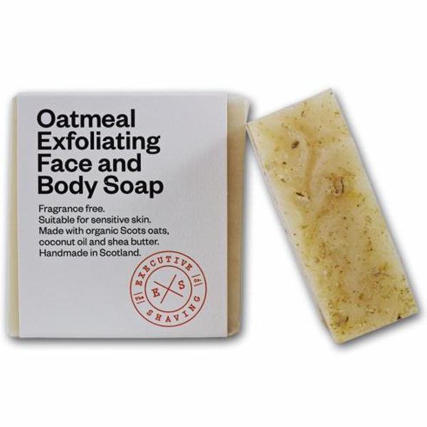 Executive Shaving Oatmeal Exfoliating Face and Body Soap