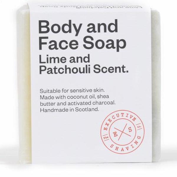 Lime and Patchouli All Natural Body and Face Soap (160g)