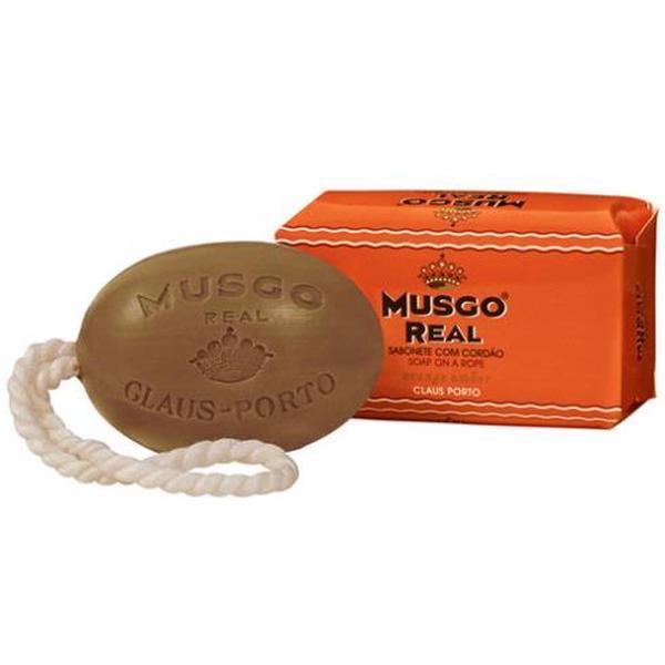 Musgo Real Orange Amber Men's Body Soap on a Rope (190g)