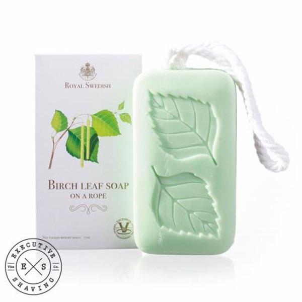 Birch Leaf Soap on a Rope from Victoria of Sweden (200g)
