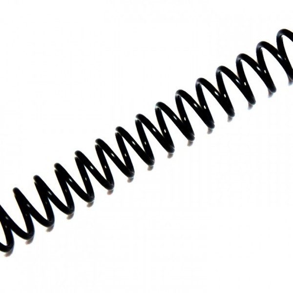 Plastic Coils 4:1 Pitch 12â€³ (Clear)