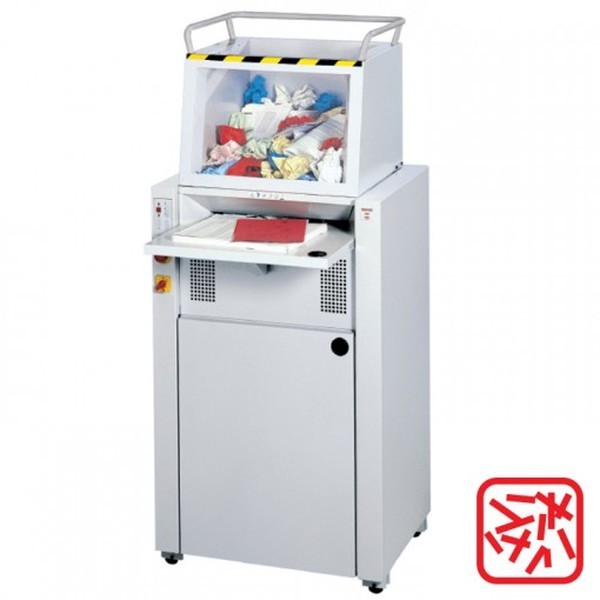MBM Ideal Destroyit 4605 Cross-Cut Paper Shredder Level 4