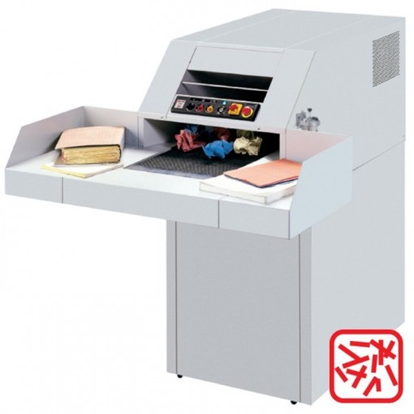 MBM Ideal Destroyit 4107 CrossCut Paper Shredder Level 3